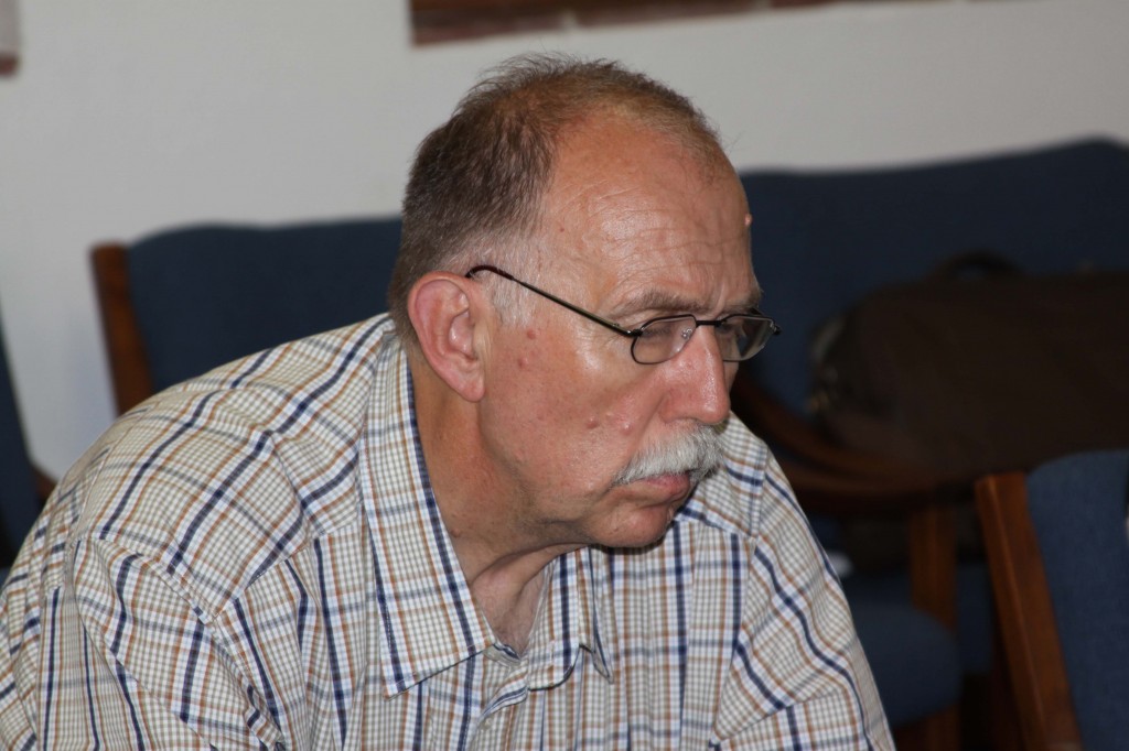 Wilhelm Bialowons Wilhelm Bialowons, DESY, GDE European cost engineer, during the Caltech meeting. Image: GDE