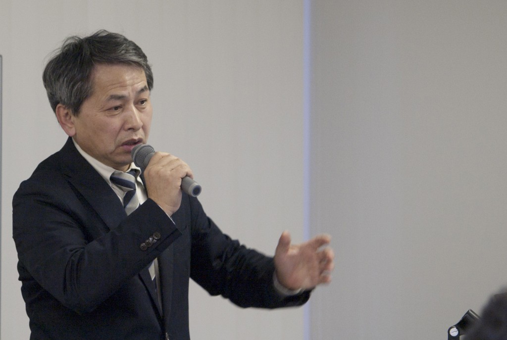 Akira Yamamoto A man of three hats: GDE Project Manager, head of KEK's cryogenic science centre and head of KEK's Linear Collider Project Office Akira Yamamoto. Image: Nobuko Kobayashi