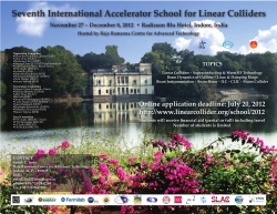 The poster for this year’s Linear Collider Accelerator School