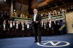 At the Nobel Awards earlier this week. © Nobel Media AB 2017. Photo: Alexander Mahmoud.